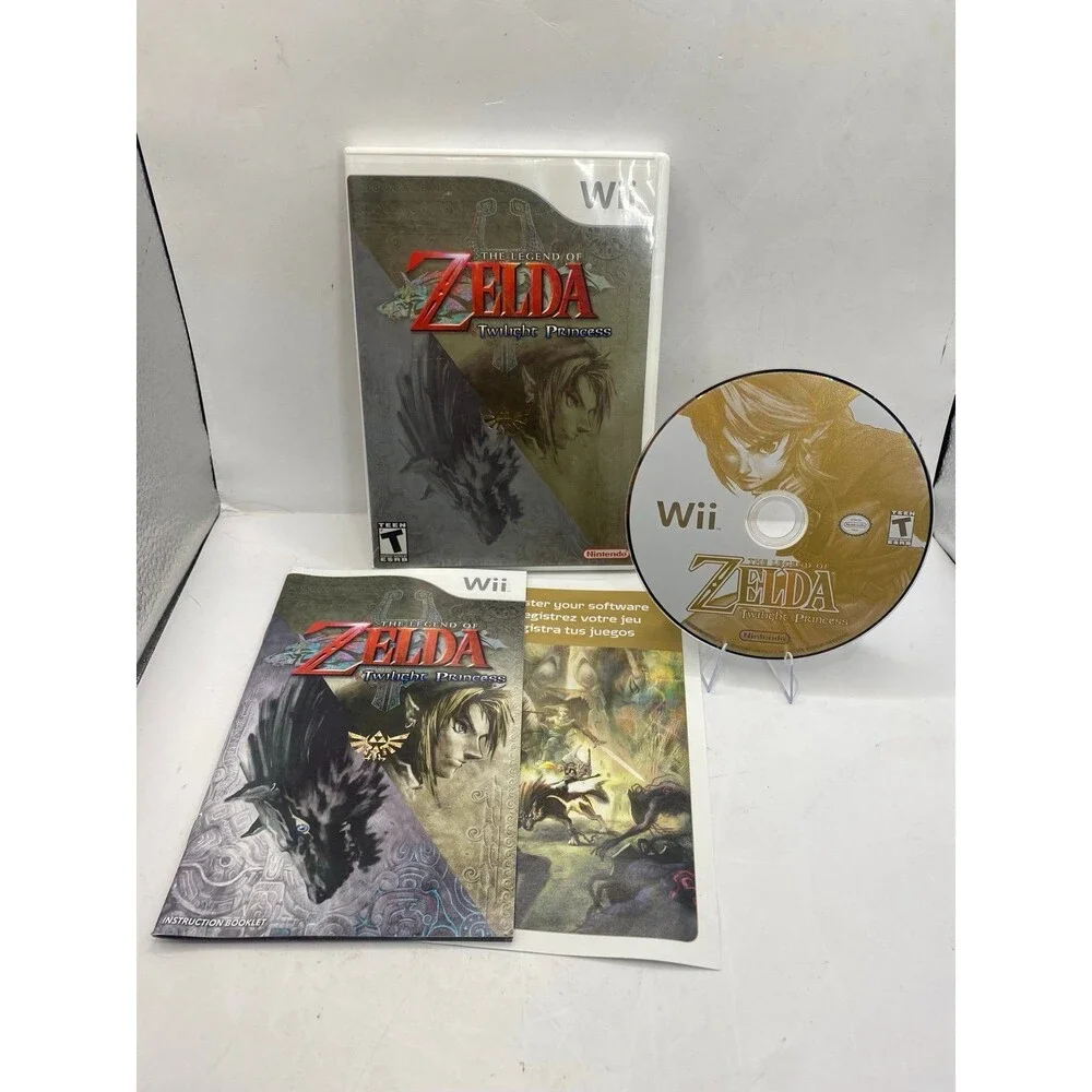 The Legend of Zelda Twilight Princess Nintendo Wii - Complete CIB clean